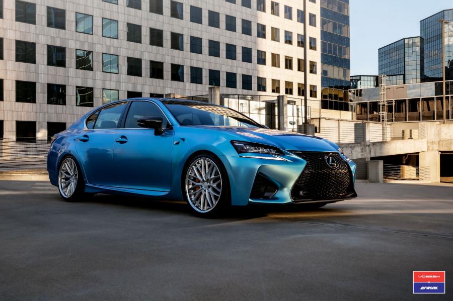  Lexus GS F on Vossen Wheels (VWS-2) 2016 года  (фото 17 из 22)